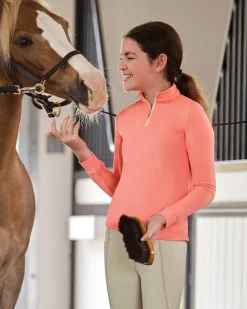 KIRSCH CoolBlast® 100 Kids’ Colleen Long Sleeve Shirt