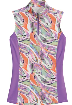 KIRSCH CoolBlast® 100 Ladies’ Lakeland Sleeveless Print Shirt New