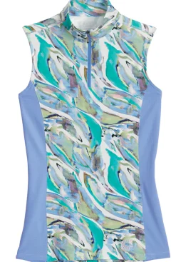 KIRSCH CoolBlast® 100 Ladies’ Lakeland Sleeveless Print Shirt New