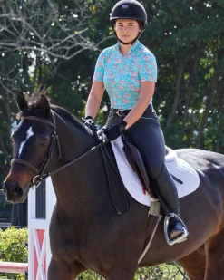 KIRSCH CoolBlast® 100 Ladies’ Siobhan Short Sleeve Shirt Pony Posies Discount