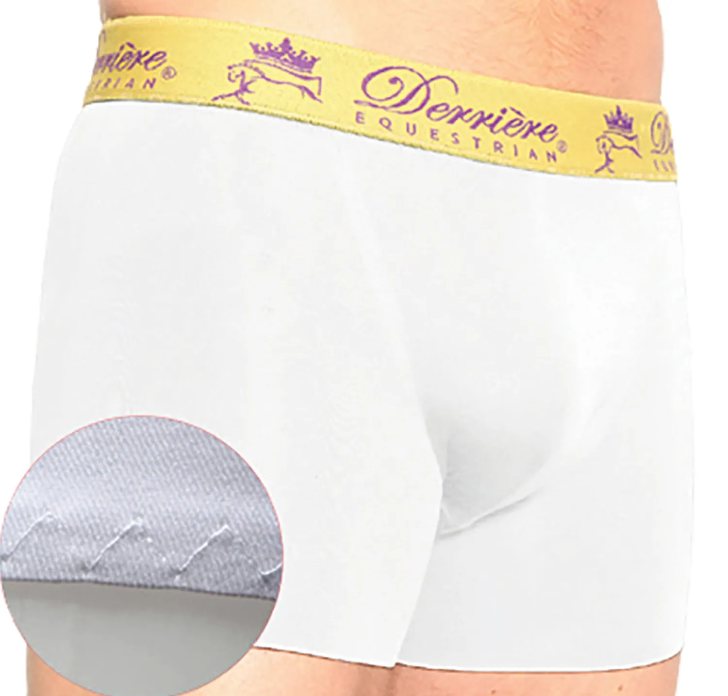 DERRIERE EQUESTRIAN Derrière Equestrian® Men’s Padded Shorty Clearance