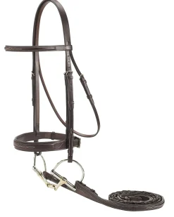 HARMOHN KRAFT DS Classic Derby Bridle Oakbark Outlet