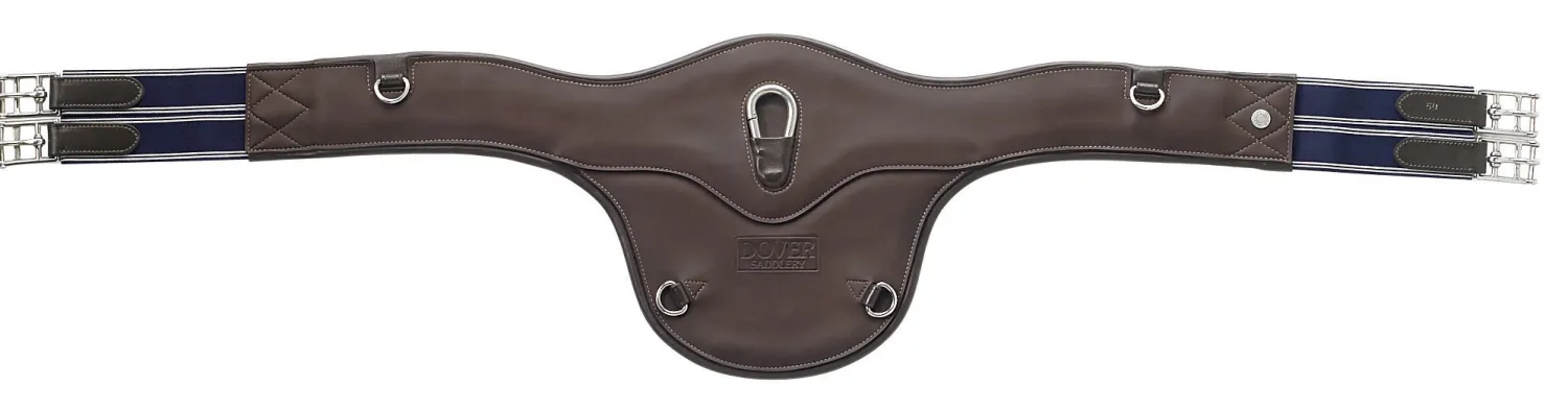 KINGS INTERNATIONAL DS Easy-Care Belly Guard Girth Chocolate Discount