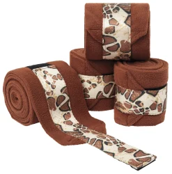 TEXT HORSE DS Premium Polo Wraps Giraffe New