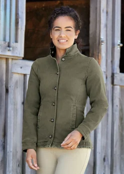 KIRSCH DS Ladies’ Barn Coat Distressed Hemlock Discount