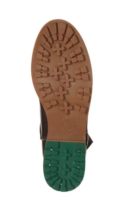 PUSHKAR INTL DS Ladies’ Huntsville Harness Ankle Boots Brown New