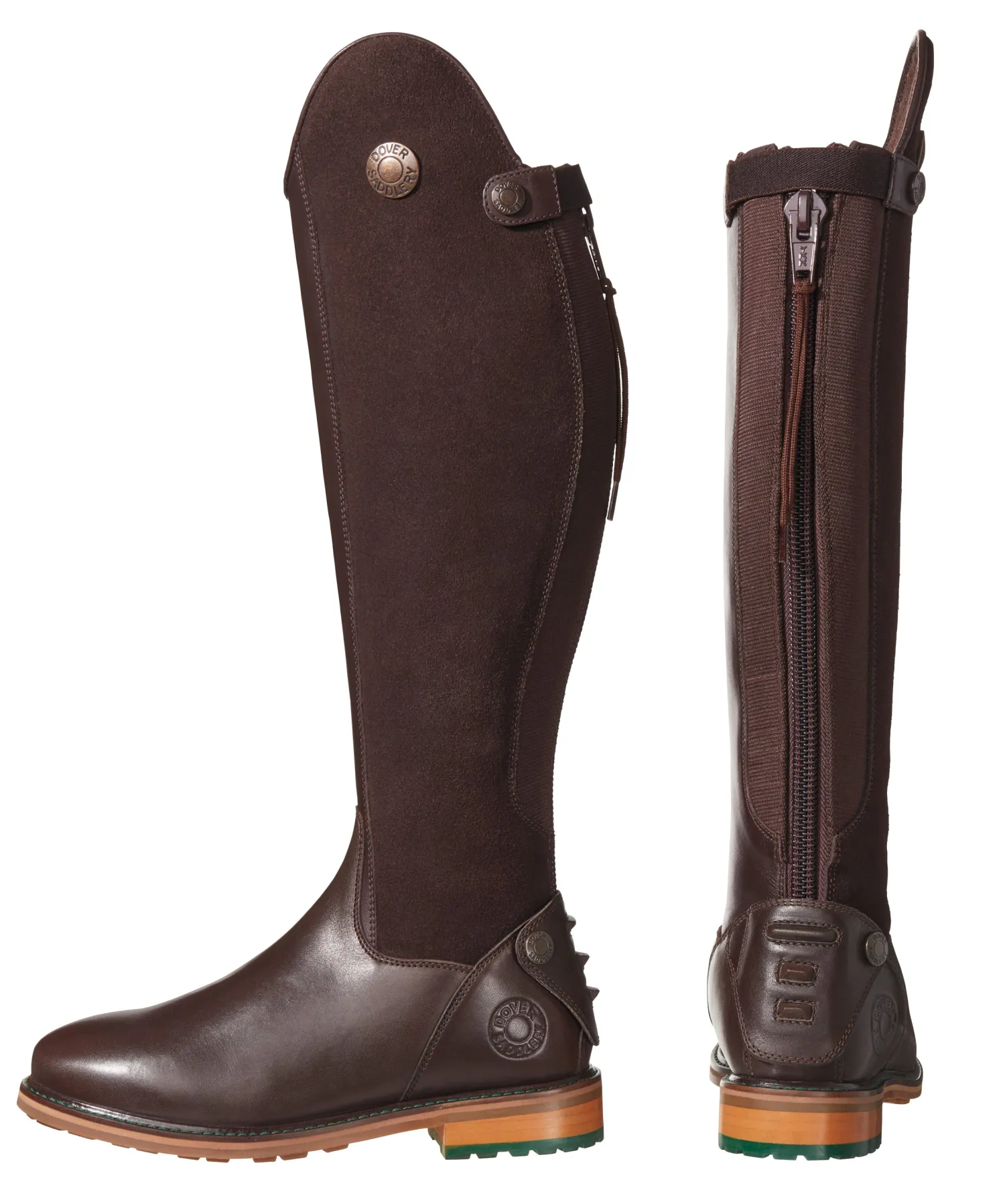 PUSHKAR INTL DS Ladies’ Bellevue Tall Boots Brown Hot