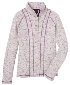 KIRSCH DS Textured Snap Neck Pullover Clearance