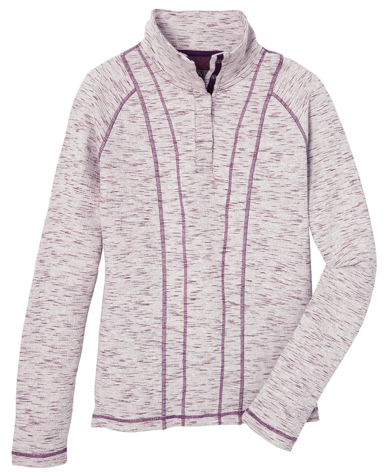 KIRSCH DS Textured Snap Neck Pullover Clearance