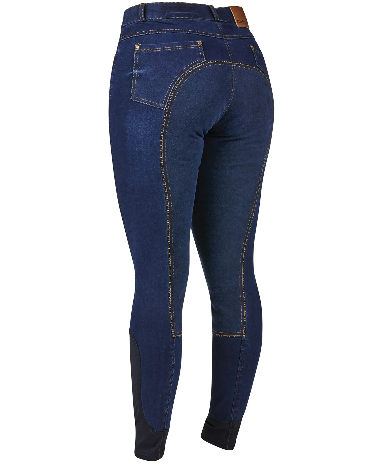 WEATHERBEETA Dublin® Ladies’ Shona Full-Seat Denim Breech Blue Denim/Navy Best