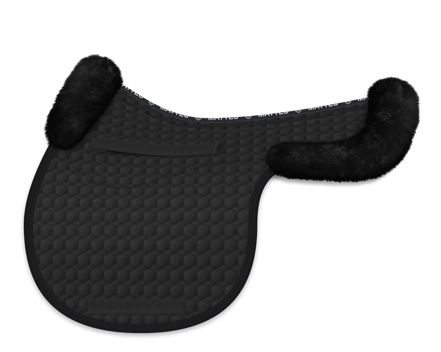 WORLD EQUSTRN BRNDS E.A. Mattes All-Purpose Contour Pad with Rear Trim & Bare Flaps Clearance