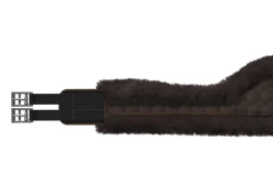 WORLD EQUSTRN BRNDS E.A. Mattes Asymmetric Long Girth with Detachable Cover Brown New