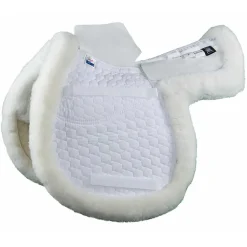 WORLD EQUSTRN BRNDS E.A. Mattes Correction Hunter Pad with Bare Flaps White Hot