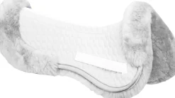 WORLD EQUSTRN BRNDS E.A. Mattes Sheepskin Rolled Back Half Pad Discount