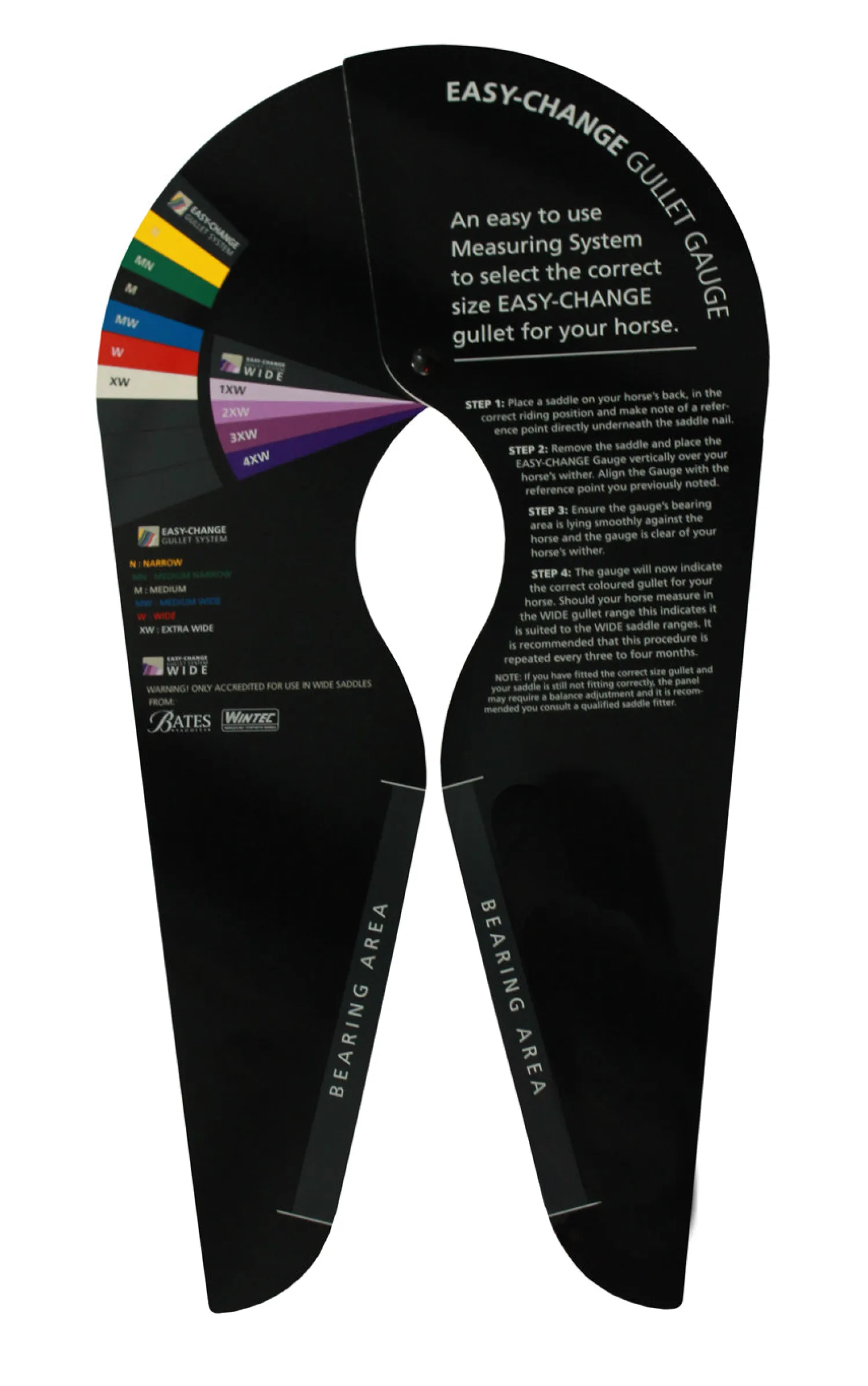 SADDLERY BRANDS INTL EASY-CHANGE™ Gullet Gauge Hot