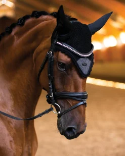 EQUESTRIAN STOCKHOLM Glimmer Ear Bonnet Hot