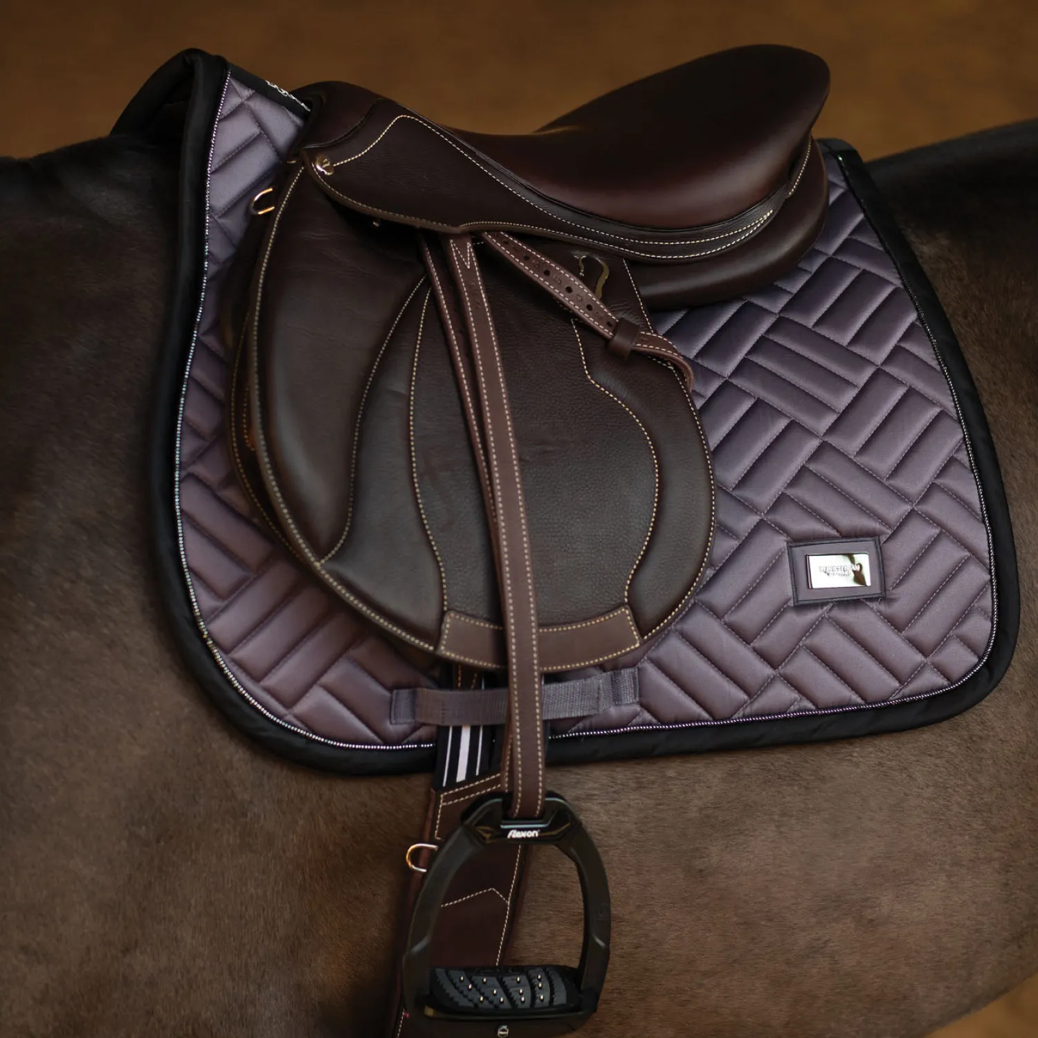 EQUESTRIAN STOCKHOLM Modern Jump Saddle Pad New