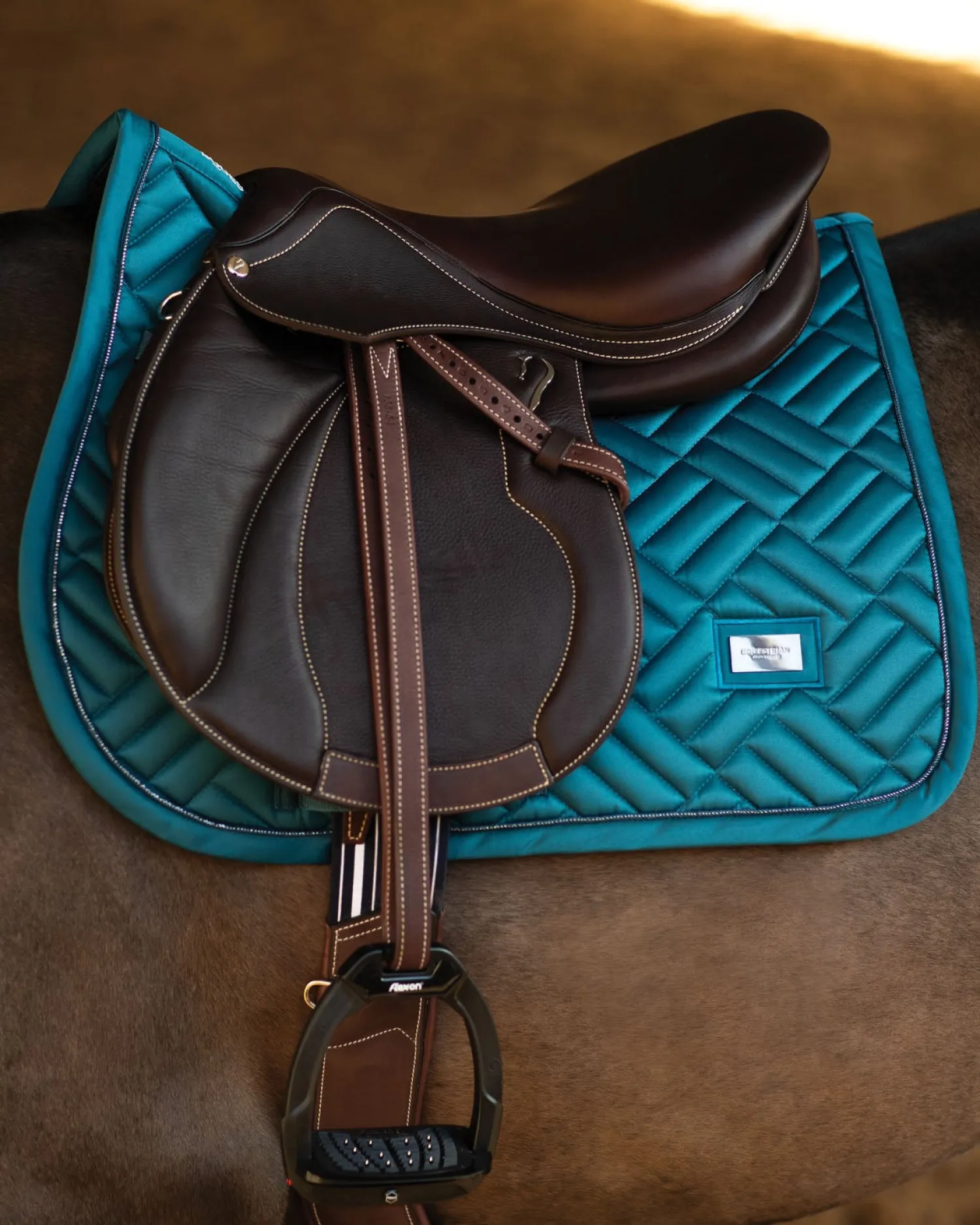 EQUESTRIAN STOCKHOLM Modern Jump Saddle Pad New