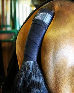 EQUIFIT ® No-Hassle Tail Wrap Black Best