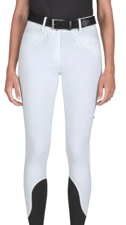 EQUILINE AMERICA Equiline Ladies’ Giaiafh Full-Seat Breech White Discount