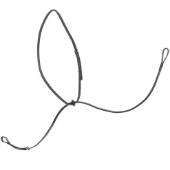 EQUINAVIA Valkyrie Fancy-Stitched Standing Martingale Chocolate Brown Clearance