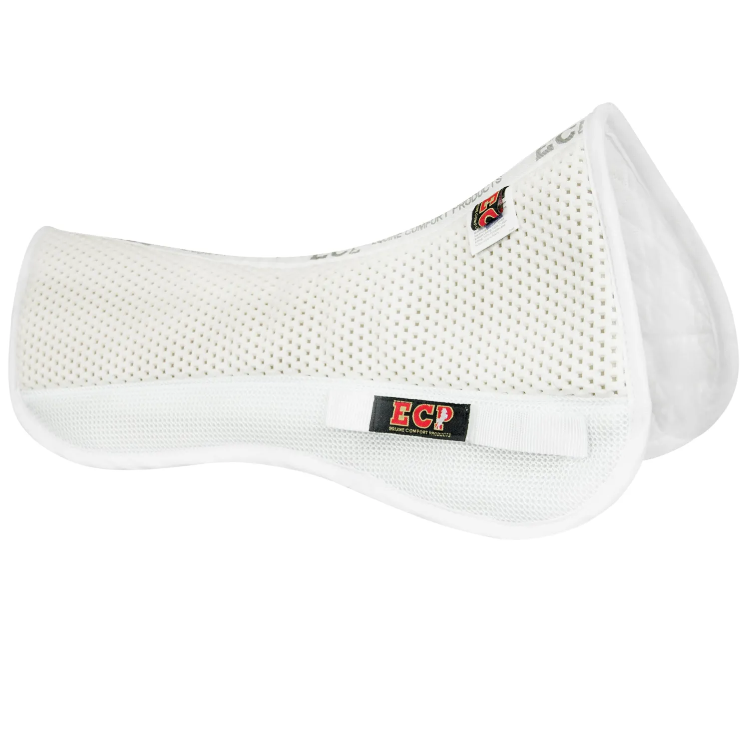 EQUINE COMFORT Products® Grip Tech Half Pad White Outlet