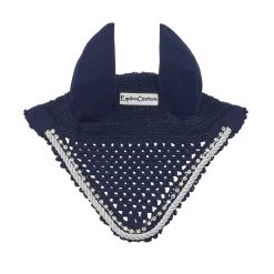 JPC EQUESTRIAN Equine Couture™ Fly Bonnet with Piping and Crystals Sale