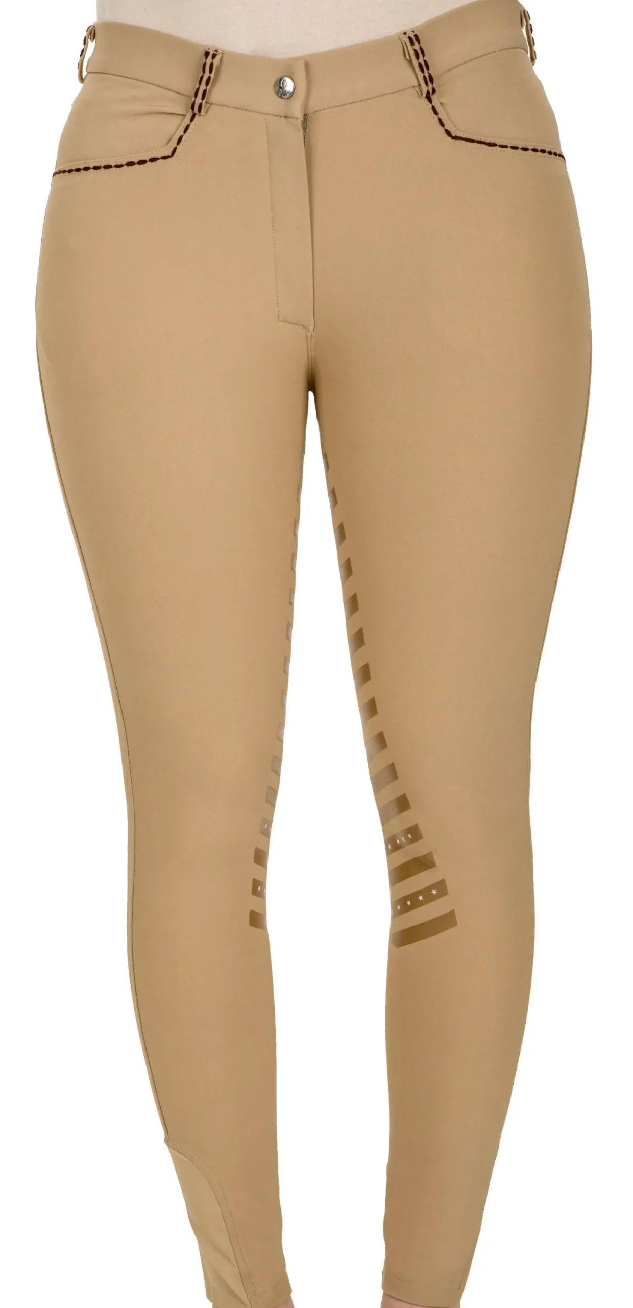 JPC EQUESTRIAN Equine Couture™ Ladies’ Nora Extended Knee-Patch Breech Clearance