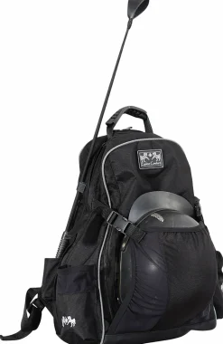 JPC EQUESTRIAN Equine Couture™ Pro Backpack Black/Silver New