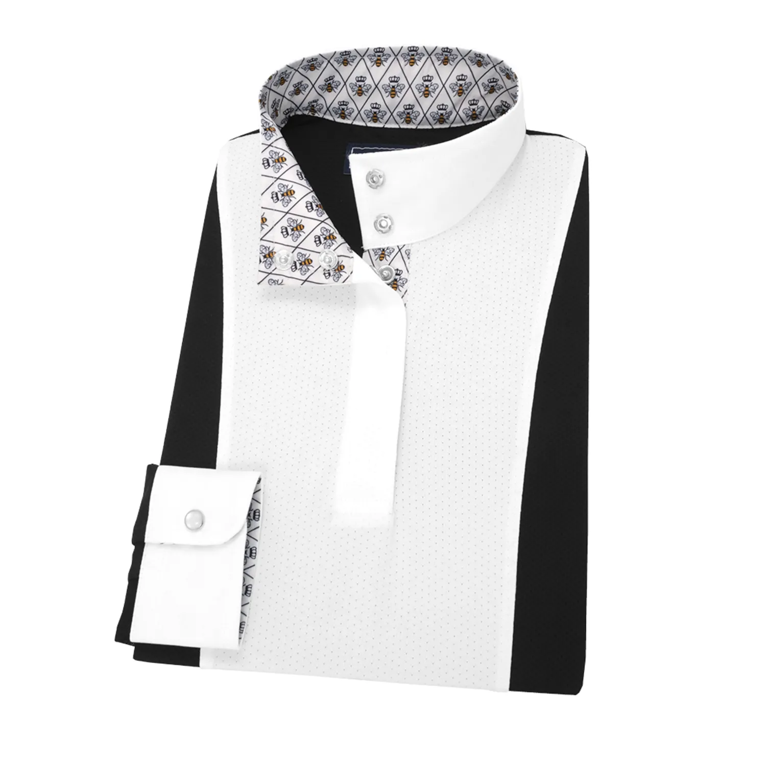 ESSEX CLASSICS Girls’ Luna Performance Long Sleeve Show Shirt Hot