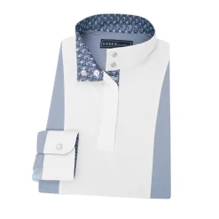 ESSEX CLASSICS Girls’ Luna Performance Long Sleeve Show Shirt Hot