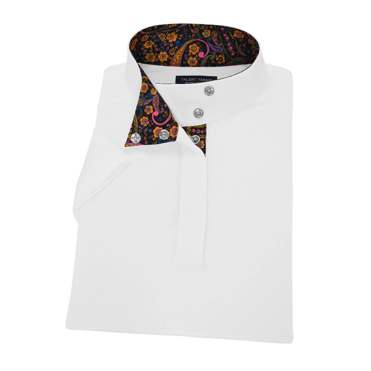 ESSEX CLASSICS Girls’ Talent Yarn Short Sleeve Show Shirt Clearance