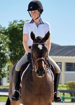 ESSEX CLASSICS Ladies’ Talent Yarn® Short Sleeve Show Shirt Discount