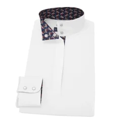 ESSEX CLASSICS Ladies’ Talent Yarn® Straight Collar Long Sleeve Show Shirt Discount