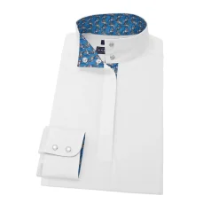 ESSEX CLASSICS Ladies’ Talent Yarn® Straight Collar Long Sleeve Show Shirt Discount