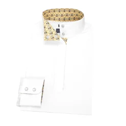 ESSEX CLASSICS Ladies’ Talent Yarn® Straight Collar Long Sleeve Show Shirt Discount