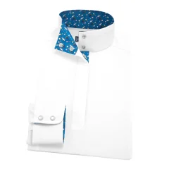 ESSEX CLASSICS Ladies’ Talent Yarn® Straight Collar Long Sleeve Show Shirt Discount