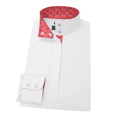 ESSEX CLASSICS Ladies’ Talent Yarn® Straight Collar Long Sleeve Show Shirt Discount