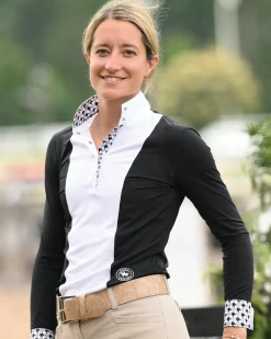 ESSEX CLASSICS Luna Long-Sleeve Show Shirt New