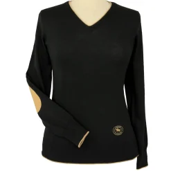 ESSEX CLASSICS Trey V-Neck Sweater Hot