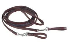 TORY LEATHER Extra Long Leather Draw Reins Clearance