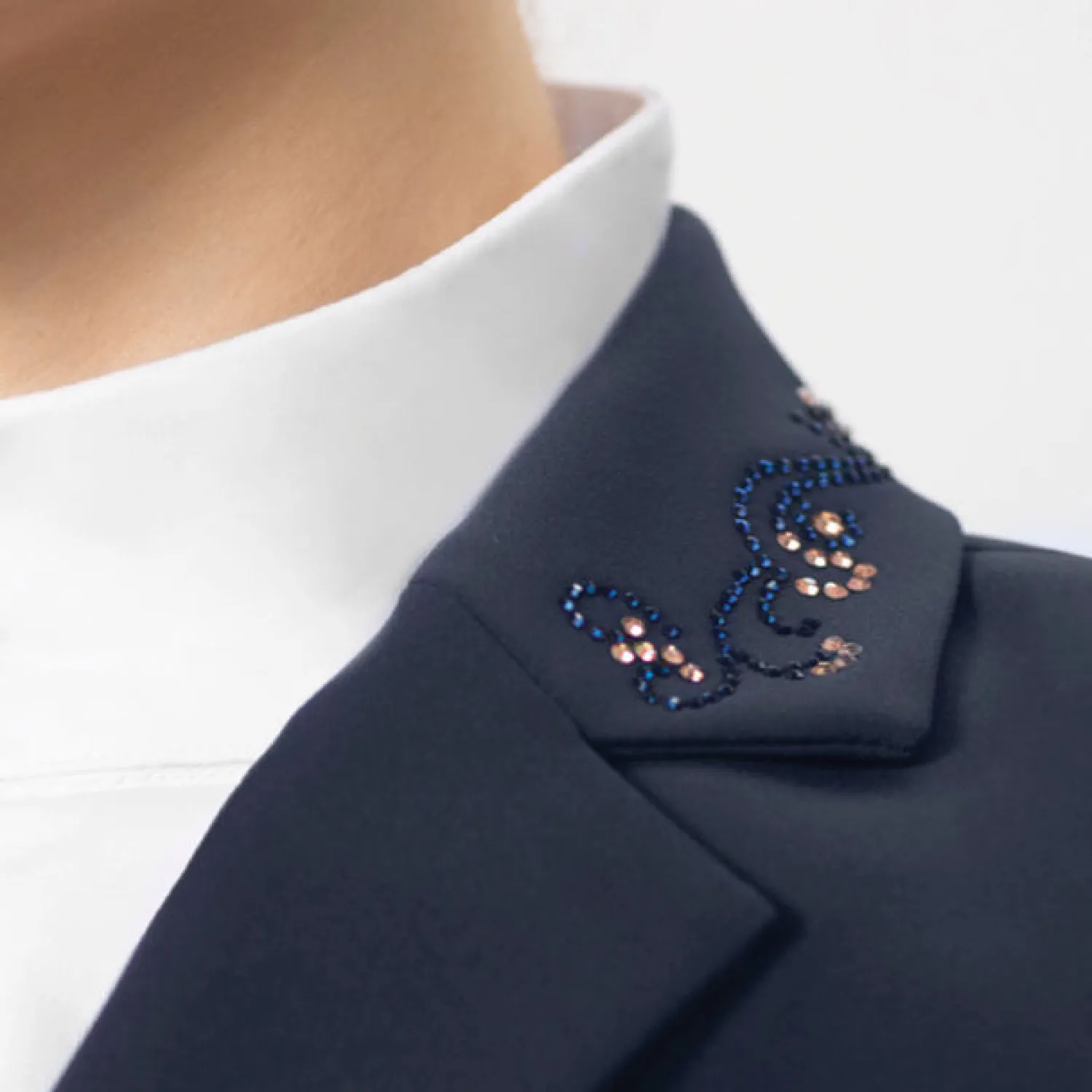 INTER API LTD Fair Play® Ladies’ Taylor Chic RoseGold Show Coat Black Outlet