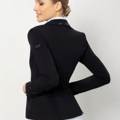 INTER API LTD Fair Play® Ladies’ Taylor Chic RoseGold Show Coat Black Outlet