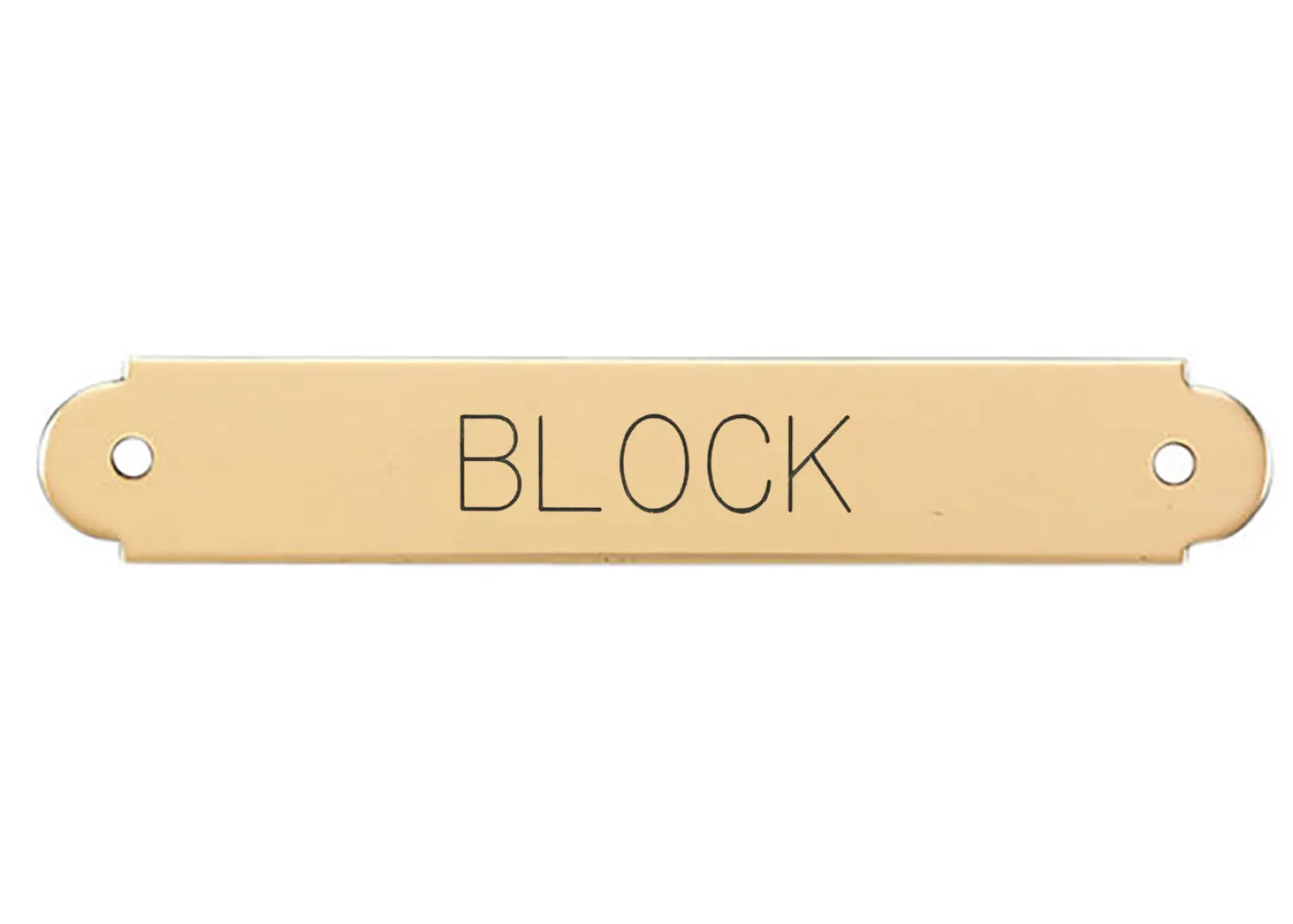 DOVER DROPSHIP Fancy Halter Nameplate - 3 lines Online