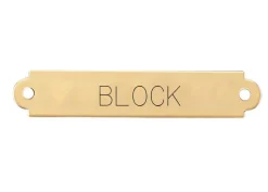 DOVER DROPSHIP Fancy Saddle Nameplate Outlet