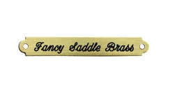 DOVER DROPSHIP Fancy Saddle Nameplate Outlet