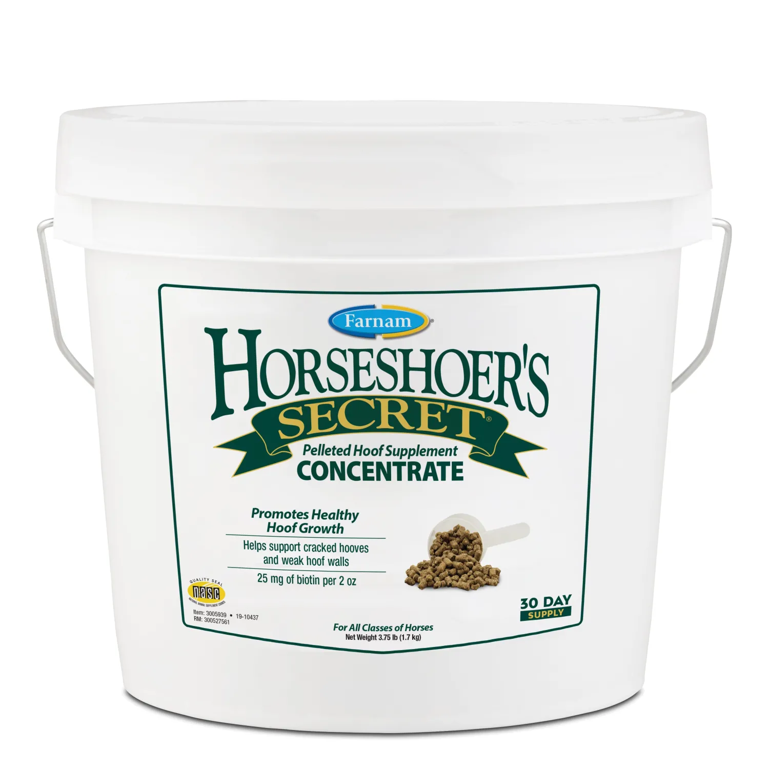 ANIMAL HEALTH INT Farnam® Horseshoer’s Secret® Concentrate Pelleted Hoof Supplement