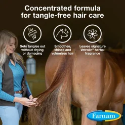 ANIMAL HEALTH INT Farnam® Vetrolin Detangler Outlet