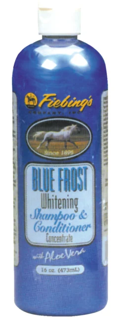 ANIMAL HEALTH INT Fiebing's Blue Frost Whitening Shampoo Hot