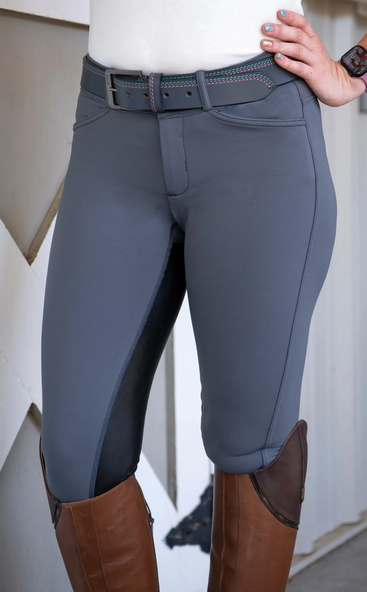 FITS RIDING FITS® Free Flex Front-Zip Full-Seat Breech Best